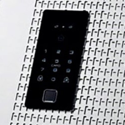Slim keypad smart lock